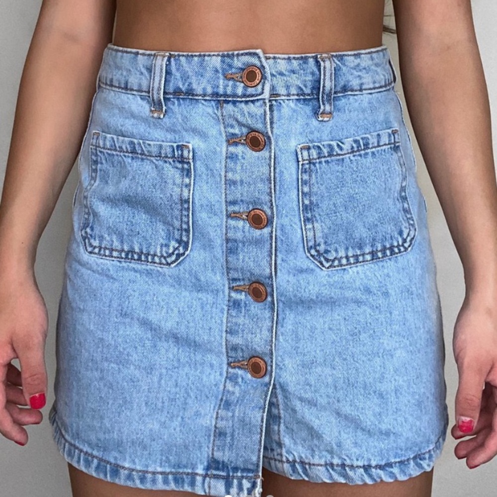 Denim skirt